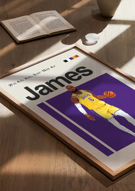 NBA superstar decor