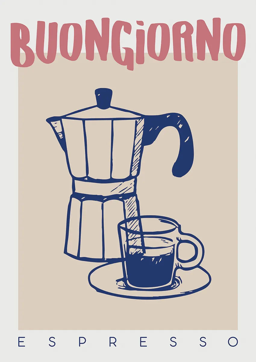 Buongiorno Espresso poster