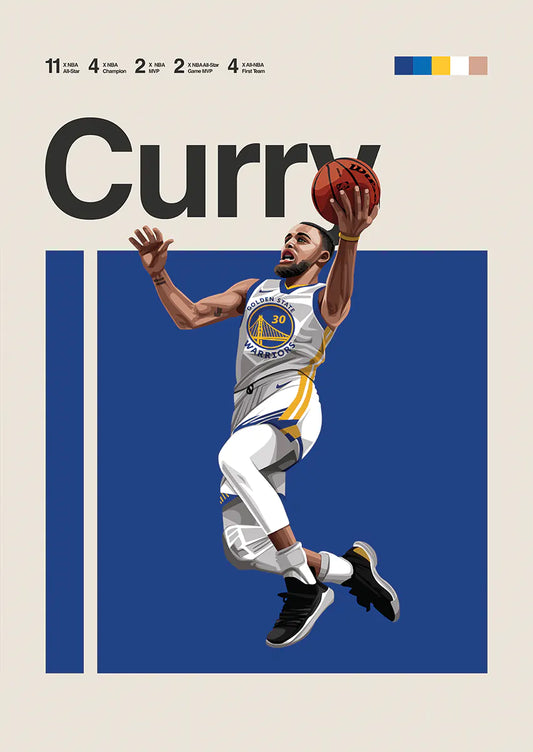 stephen curry dunk poster golden state warriors wall art