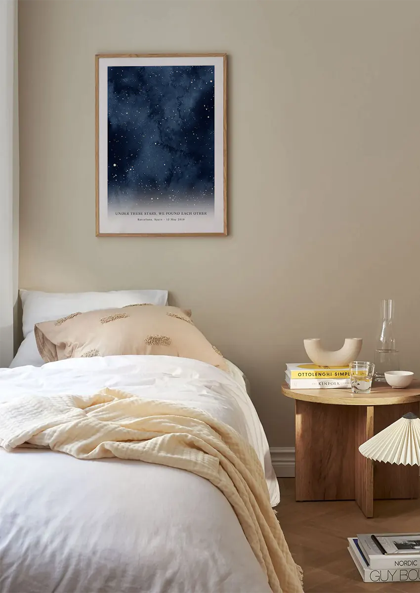 personalized star map for your loved oned