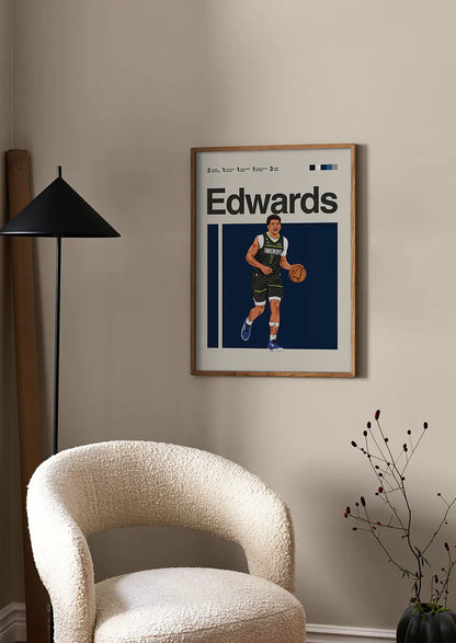 Minnesota Timberwolves basketball wall art