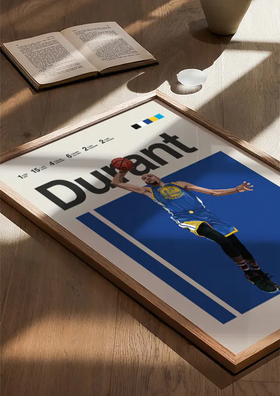 Golden State basketball wall print