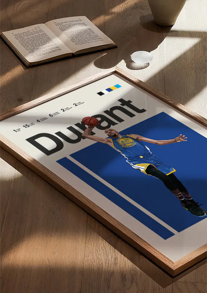 Golden State basketball wall print