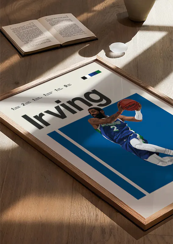 Kyrie Irving wall decor