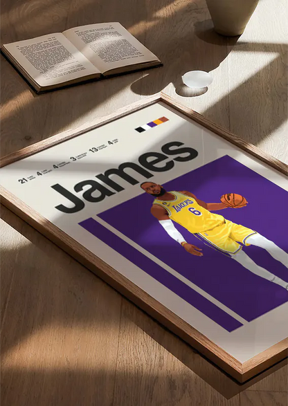 NBA superstar decor