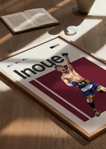 Naoya Inoue The Monster poster for gym or sports fan room decor